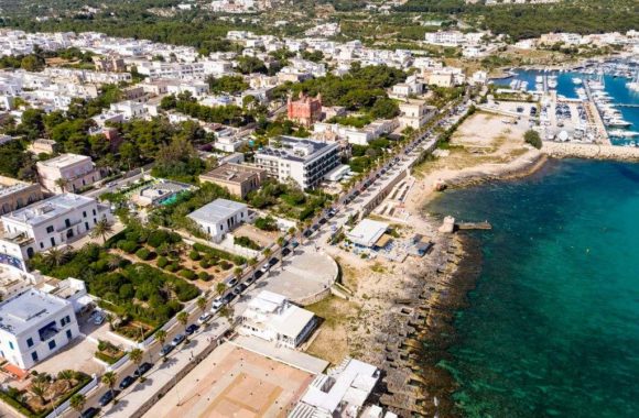 panoramica lungo mare santa maria di leuca